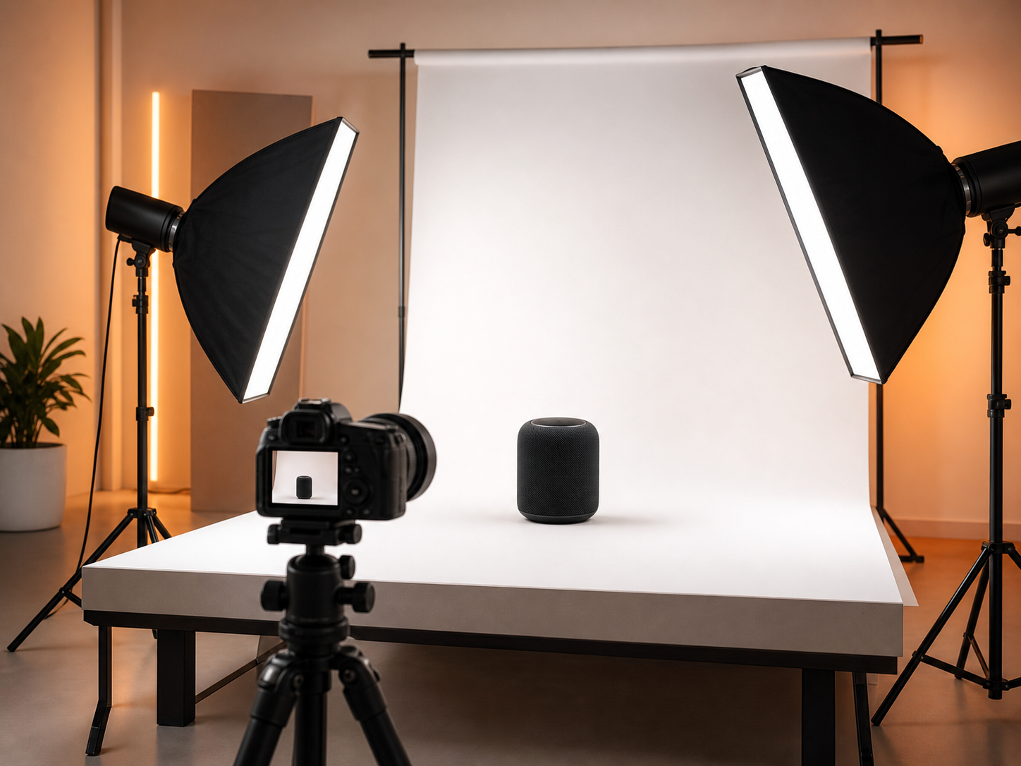 Photographie corporate et packshot produit en studio à Caen